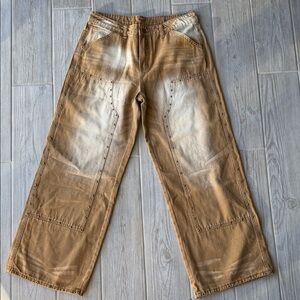 Muse Tan Denim Jean
